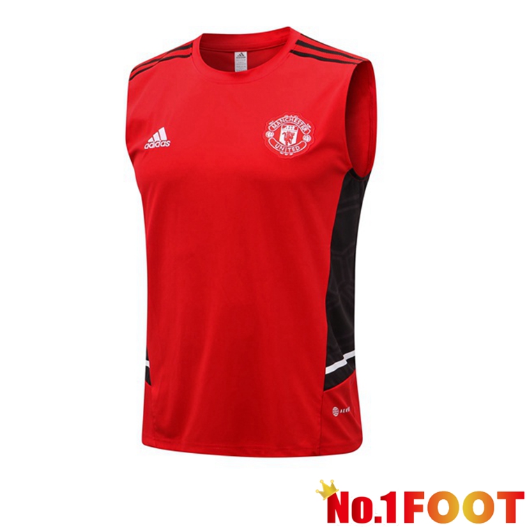 Manchester United Red Football Vest 2022-2023