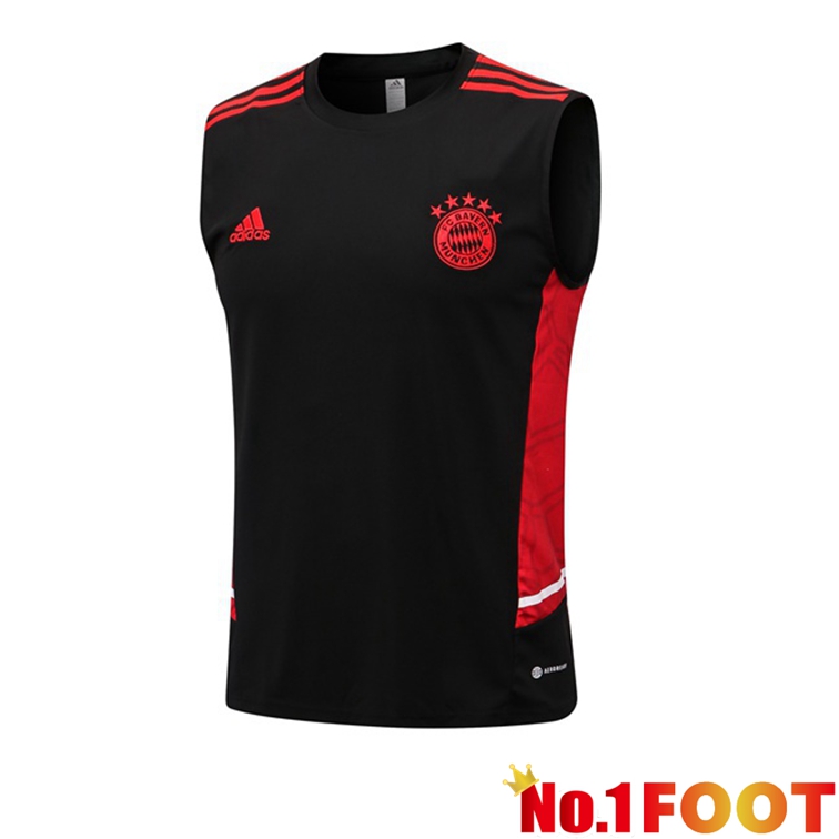 Bayern Munich Black Football Vest 2022-2023