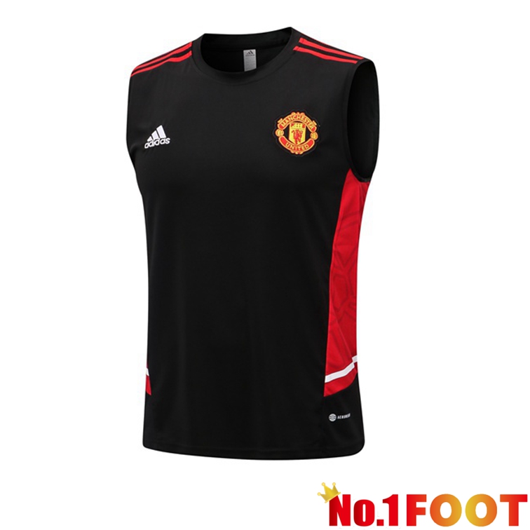 Manchester United Black Football Vest 2022-2023