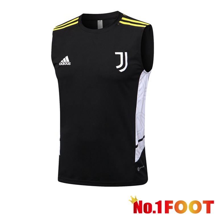 Juventus Black Football Vest 2022-2023