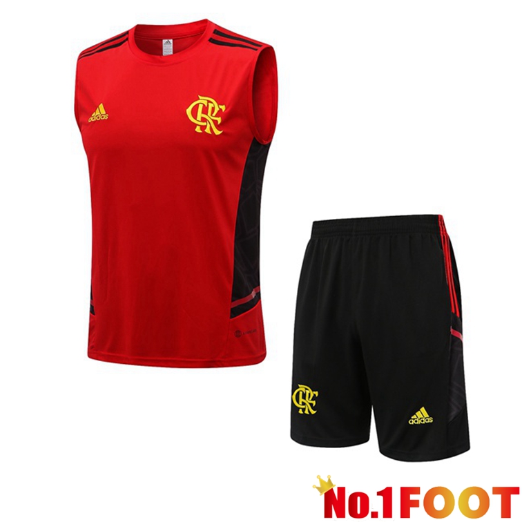 Flamengo Football Vest + Shorts Red 2022-2023