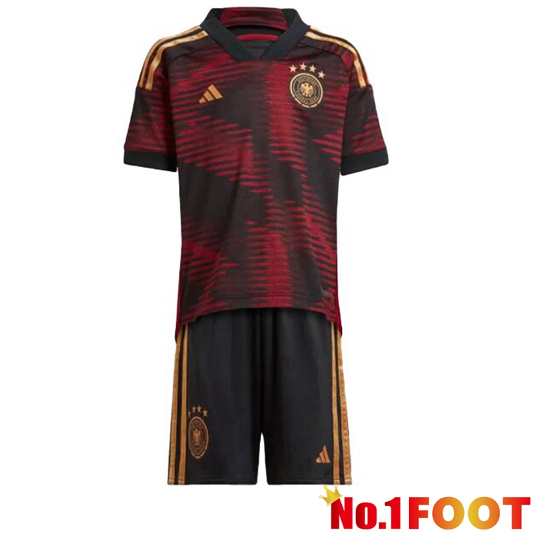 Germany Kids Football Jerseys Away Noi 2022-2023