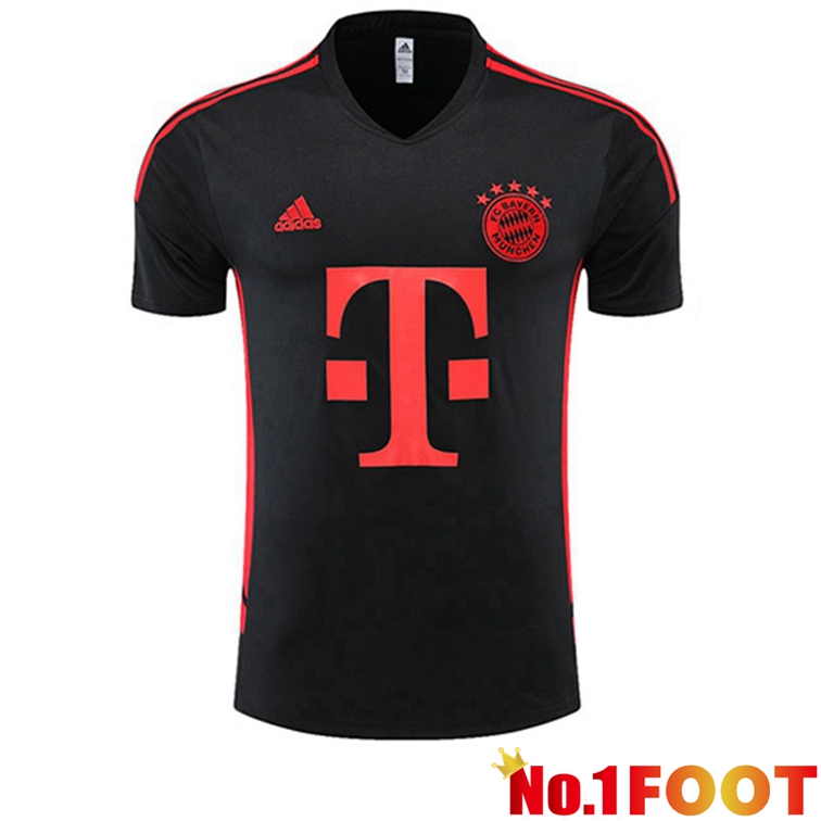 Bayern Munich Training T Shirt Black 2022-2023