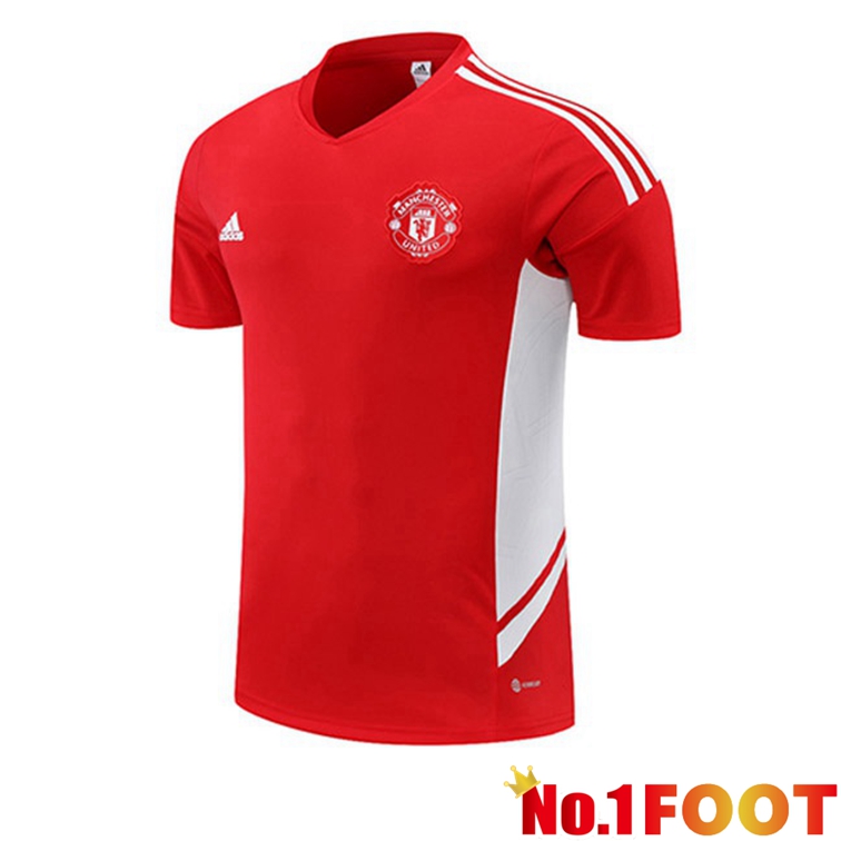 Manchester United Training T Shirt Red 2022-2023