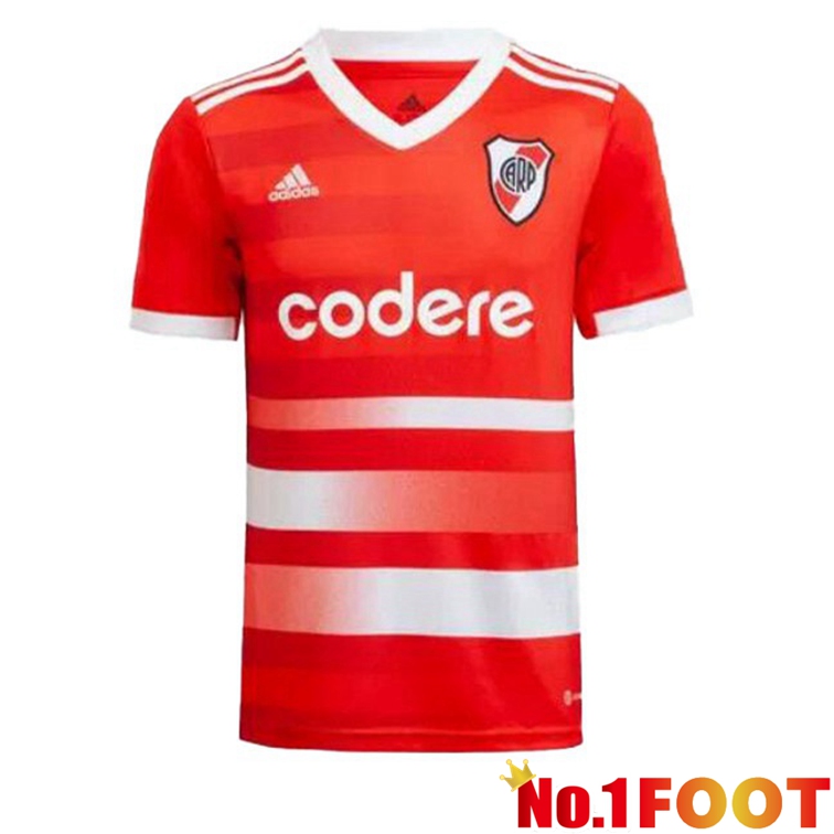 River Plate Football Jerseys Away Red 2022-2023