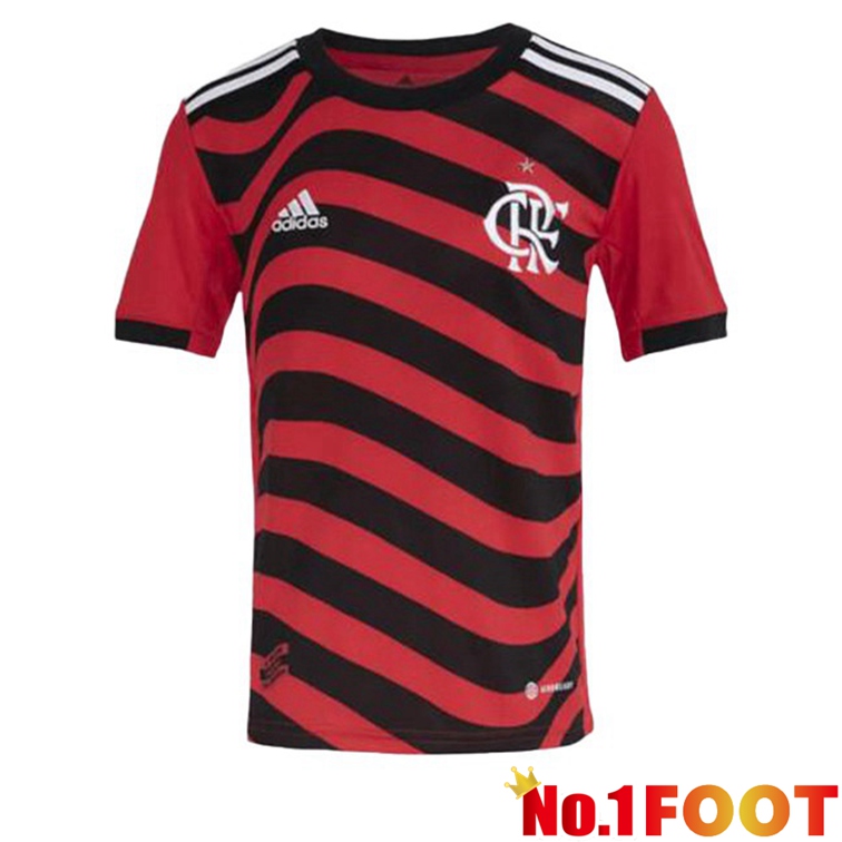 Flamengo Football Jerseys Third Red 2022-2023