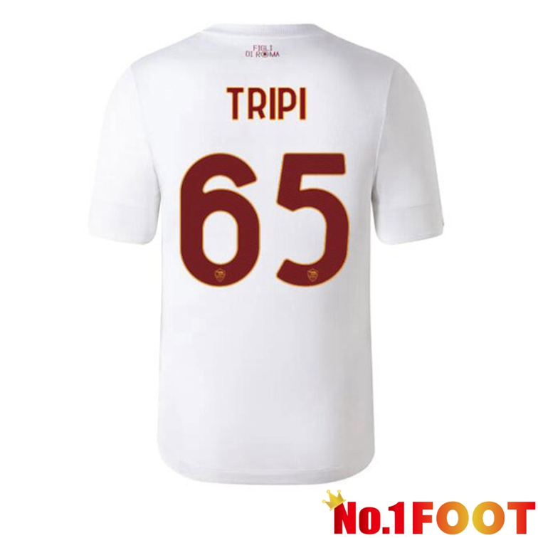 AS Roma (TRIPI 65) Football Jerseys Away White 2022-2023