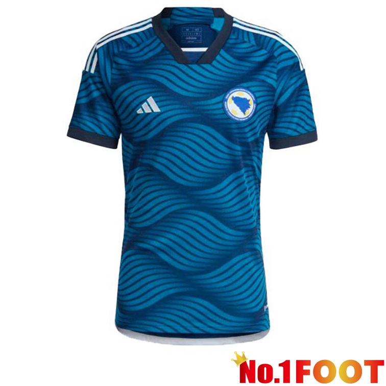 Bosnia and Herzegovina Football Jerseys Home Blue 2022-2023 - Click Image to Close