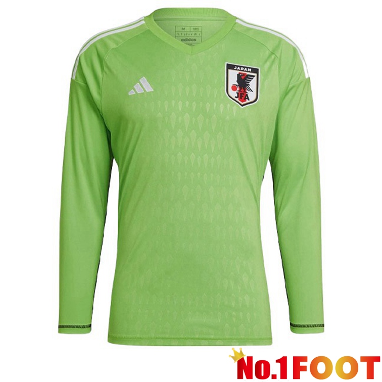 Japan Goalkeeper Football Jerseys Long Sleeve Green 2022-2023