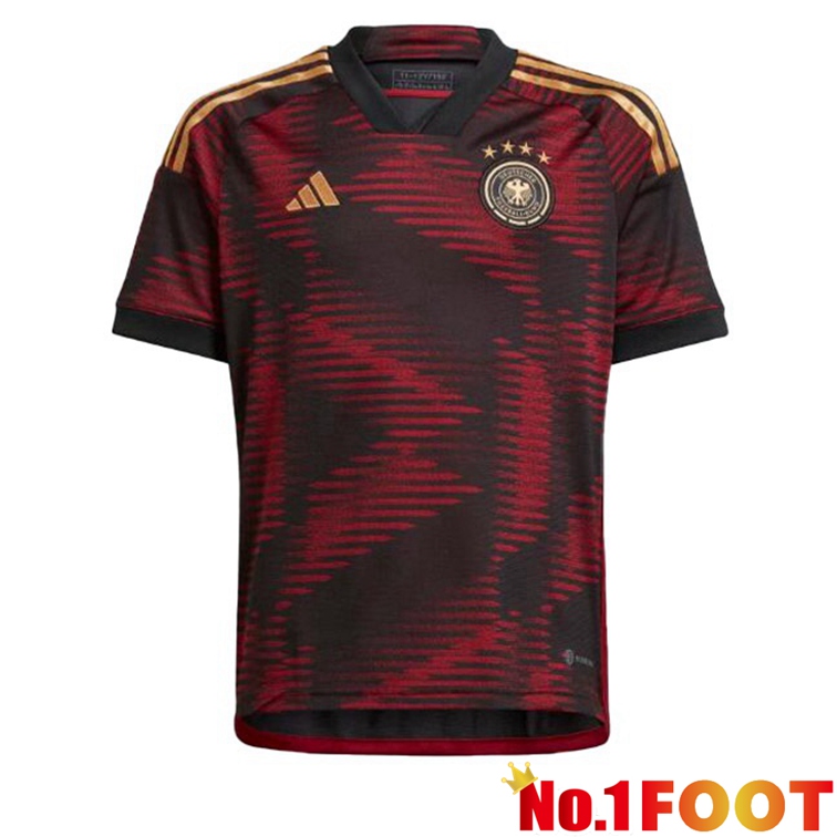 Germany Football Jerseys Away Black 2022-2023