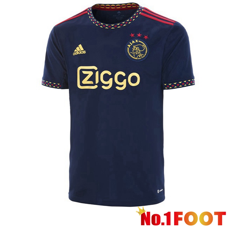 AFC Ajax Football Jerseys Away Black 2022-2023