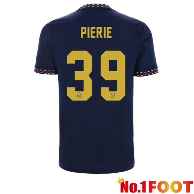 AFC Ajax (Pierie 39) Football Jerseys Away Black 2022-2023