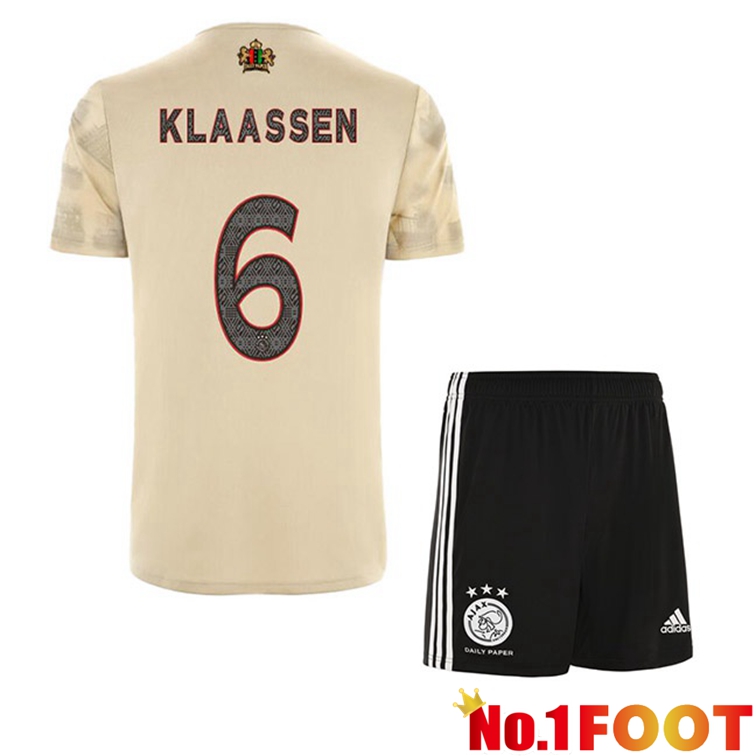 AFC Ajax (Klaassen 6) Kids Football Jerseys Third Marron 2022-2023