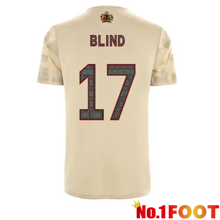 AFC Ajax (Blind 17) Football Jerseys Third Marron 2022-2023