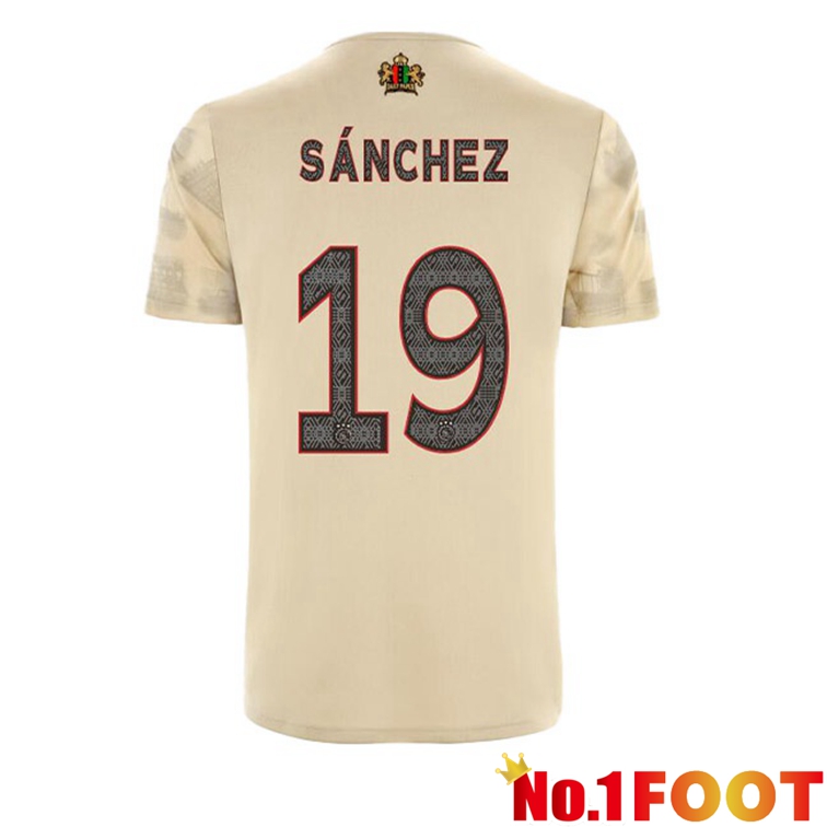 AFC Ajax (Sánchez 19) Football Jerseys Third Marron 2022-2023