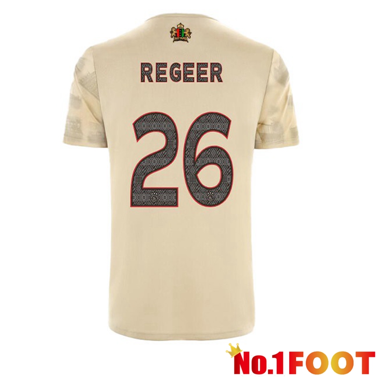 AFC Ajax (Regeer 26) Football Jerseys Third Marron 2022-2023