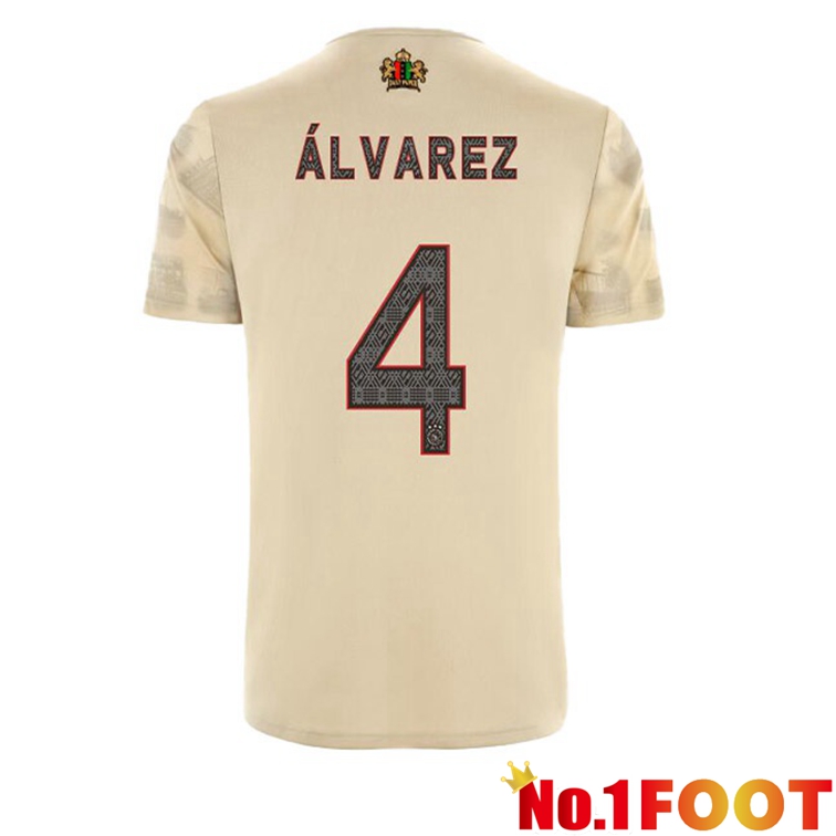 AFC Ajax (Álvarez 4) Football Jerseys Third Marron 2022-2023