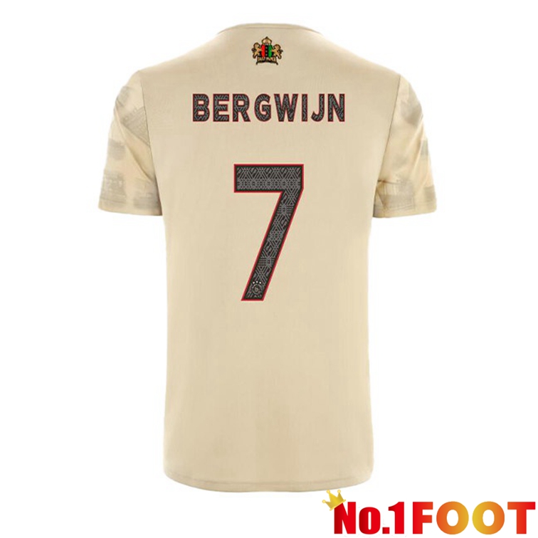 AFC Ajax (Bergwijn 7) Football Jerseys Third Marron 2022-2023