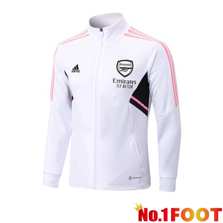 Arsenal Training Jacket White 2022-2023