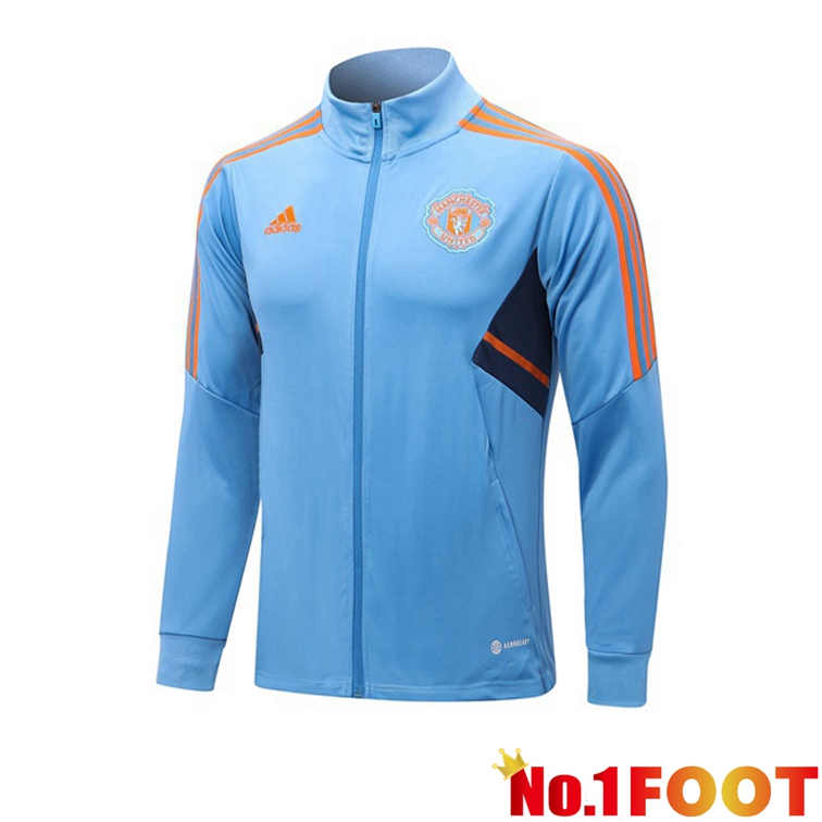 Manchester United Training Jacket Blue 2022-2023