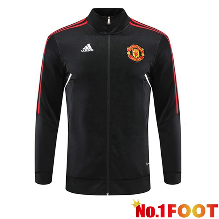 Manchester United Training Jacket Black 2022-2023