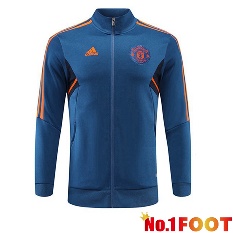 Manchester United Training Jacket Blue 2022-2023