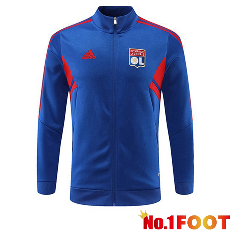 Olympique Lyon Training Jacket Blue 2022-2023