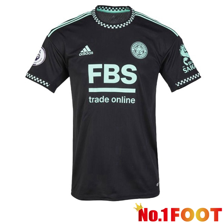 Leicester City Football Jerseys Away Black 2022-2023