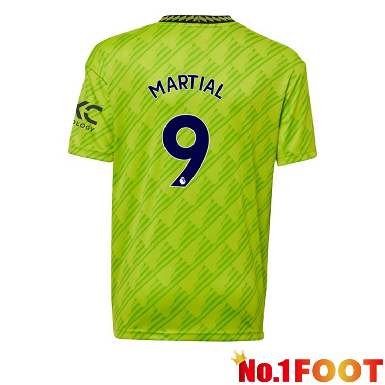 Manchester United (MARTIAL 9) Football Jerseys Third Green 2022-2023 - Click Image to Close