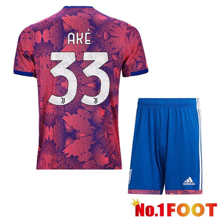 Juventus (AKÉ 33) Kids Football Jerseys Away Rose 2022-2023