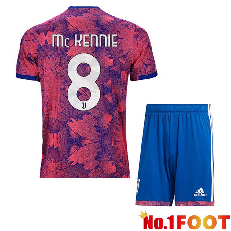 Juventus (MCKENNIE 8) Kids Football Jerseys Away Rose 2022-2023