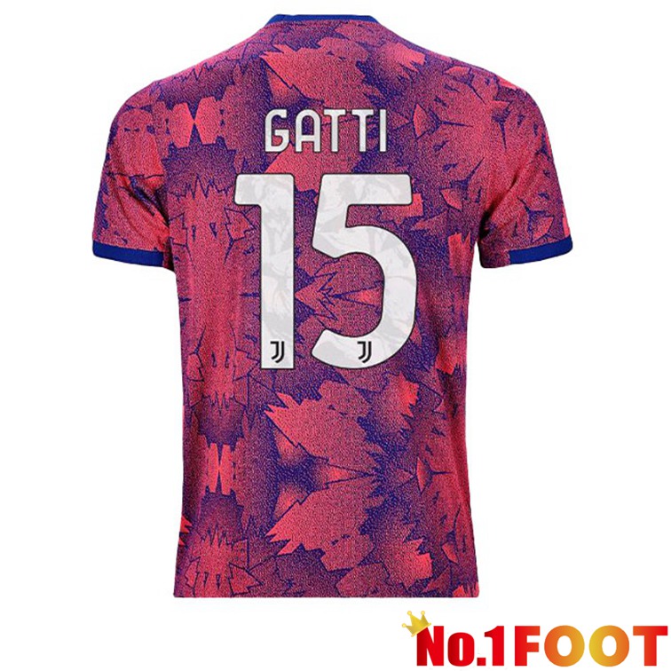 Juventus (GATTI 15) Football Jerseys Away Rose 2022-2023