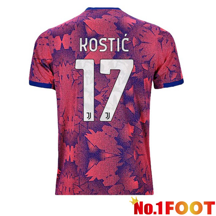 Juventus (KOSTIĆ 17) Football Jerseys Away Rose 2022-2023