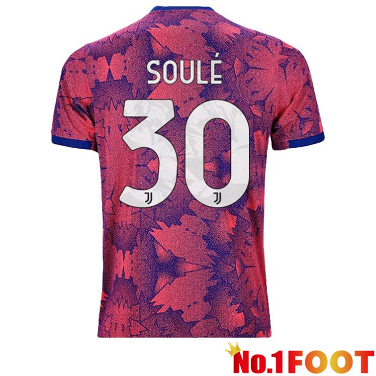 Juventus (SOULÉ 30) Football Jerseys Away Rose 2022-2023 - Click Image to Close