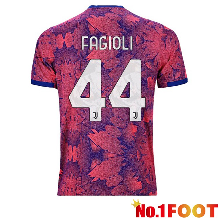 Juventus (FAGIOLI 44) Football Jerseys Away Rose 2022-2023