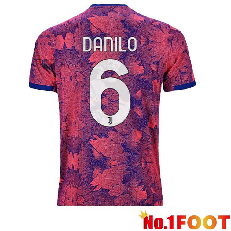 Juventus (DANILO 6) Football Jerseys Away Rose 2022-2023