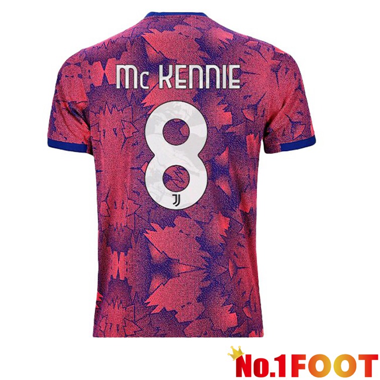 Juventus (MCKENNIE 8) Football Jerseys Away Rose 2022-2023