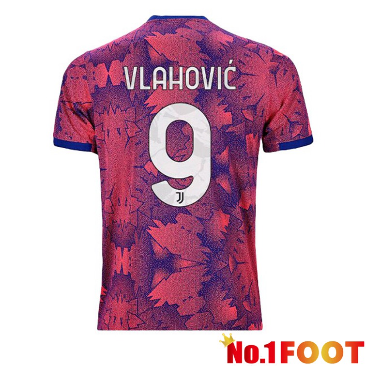 Juventus (VLAHOVIĆ 9) Football Jerseys Away Rose 2022-2023 - Click Image to Close