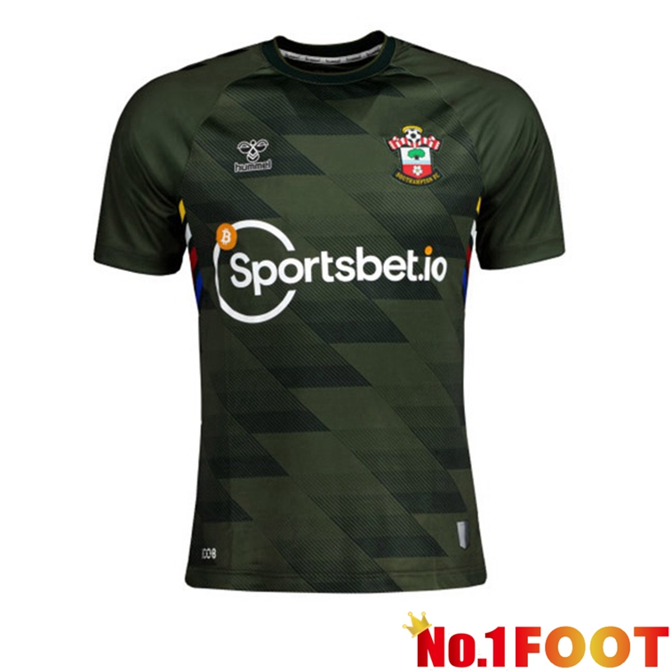 Southampton FC Football Jerseys Third Black 2022-2023