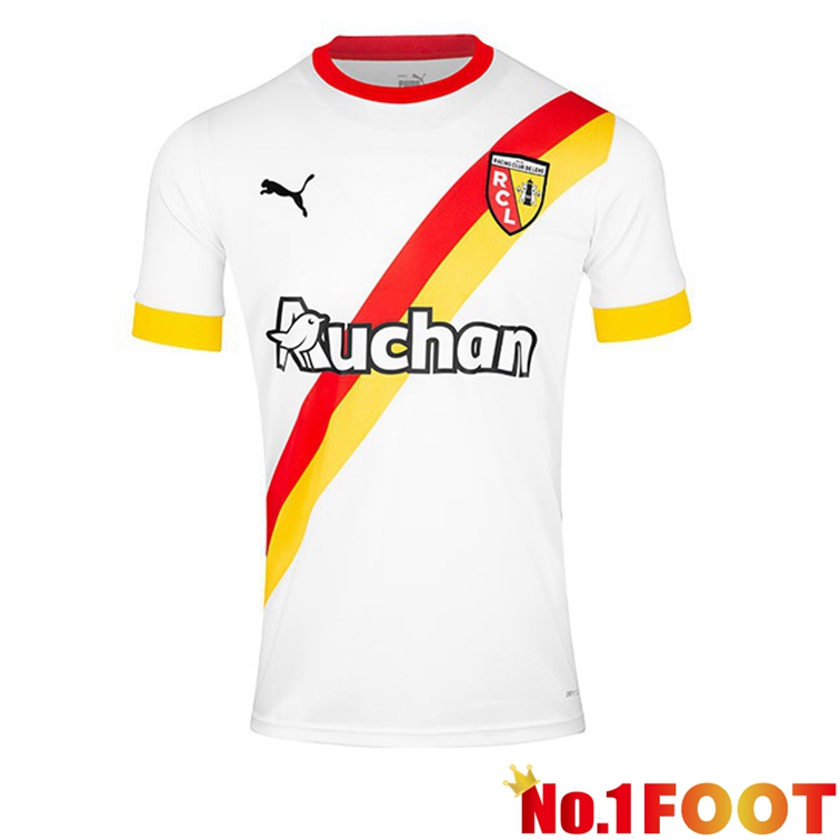 RC Lens Football Jerseys Third White 2022-2023