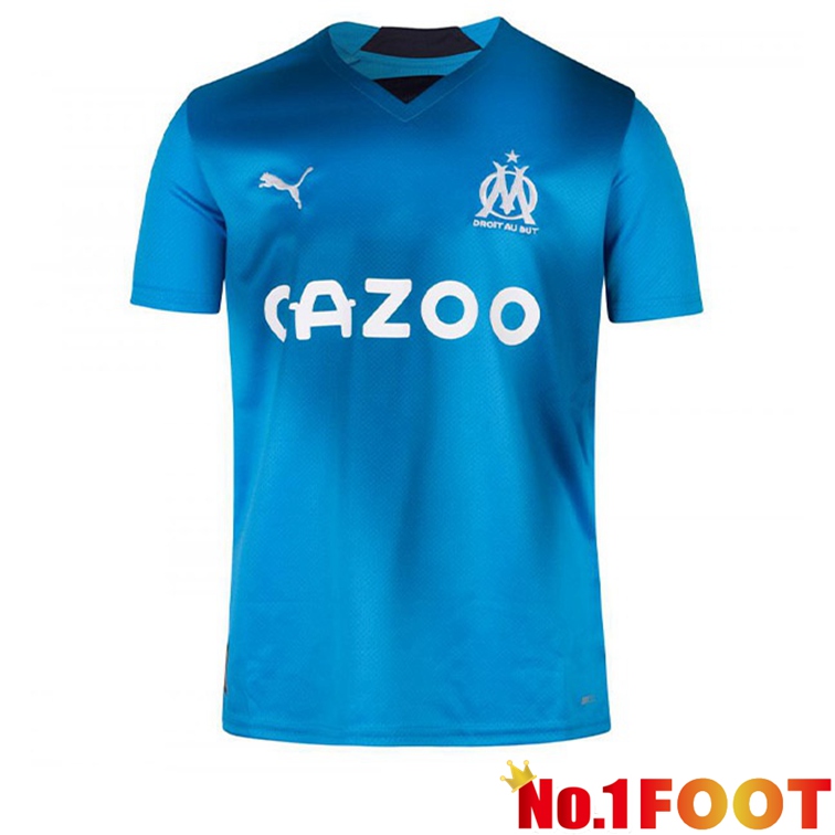 Olympique de Marseille Football Jerseys Third Blue 2022-2023