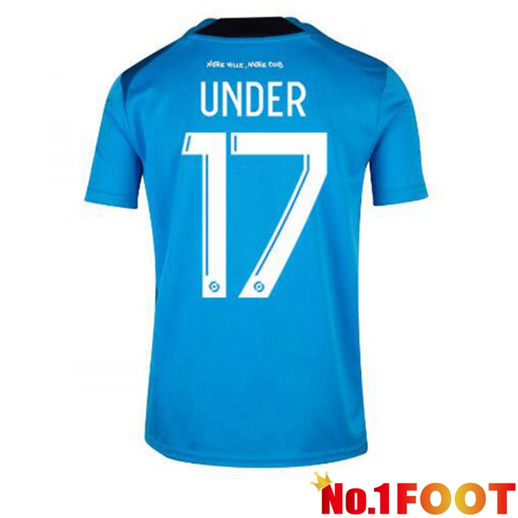 Olympique de Marseille (UNDER 17) Football Jerseys Third Blue 2022-2023