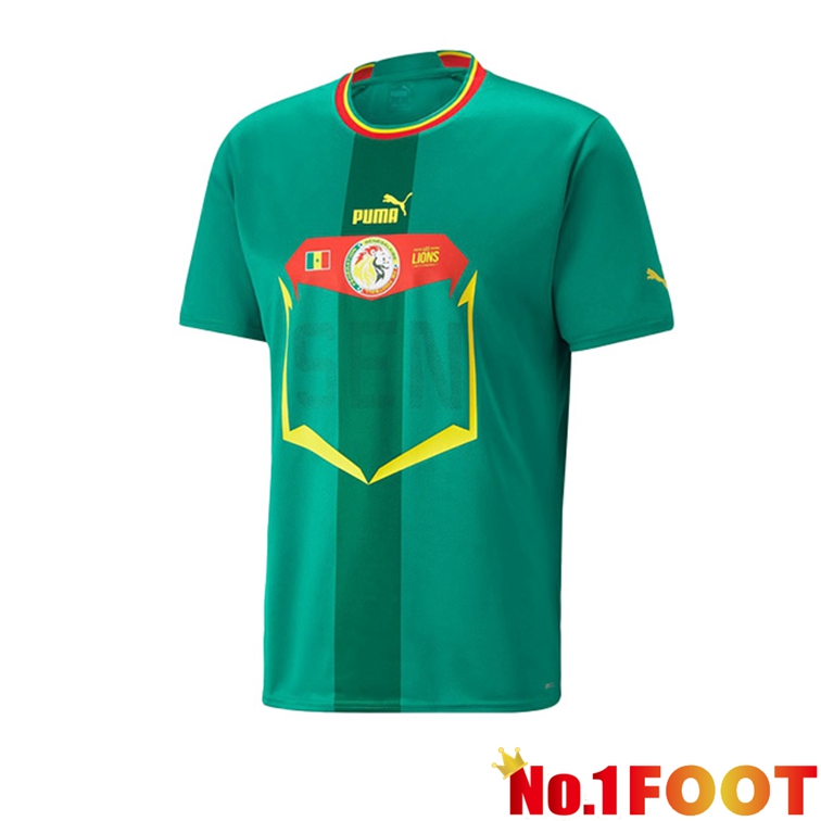 Senegal Football Jerseys Away Green 2022-2023