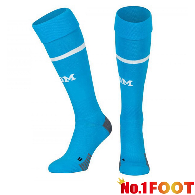 Olympique de Marseille Football Socks Third Blue 2022-2023