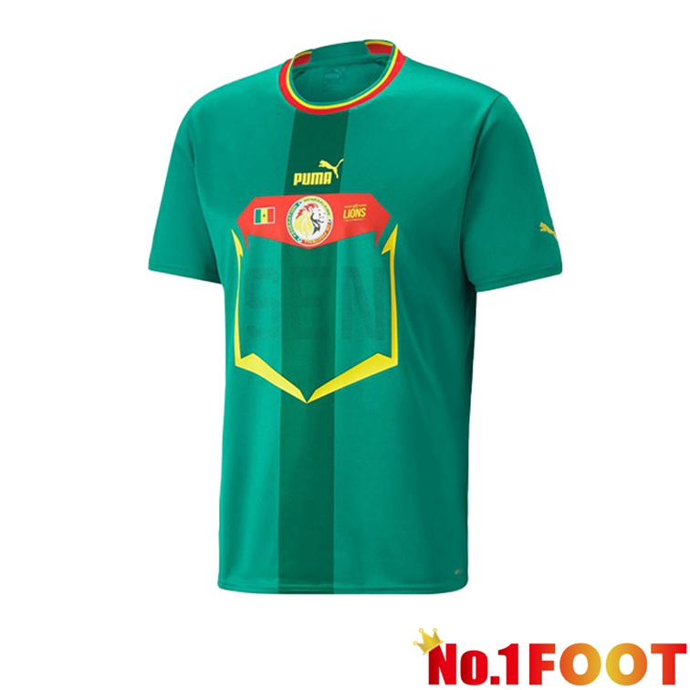 Senegal Football Jerseys Away Green World Cup 2022