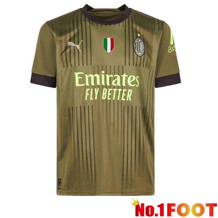 AC Milan Football Jerseys Third Marron 2022-2023 - Click Image to Close