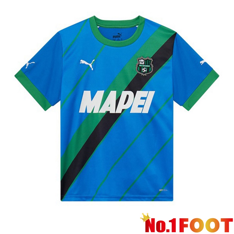 US Sassuolo Football Jerseys Third Blue 2022-2023 - Click Image to Close