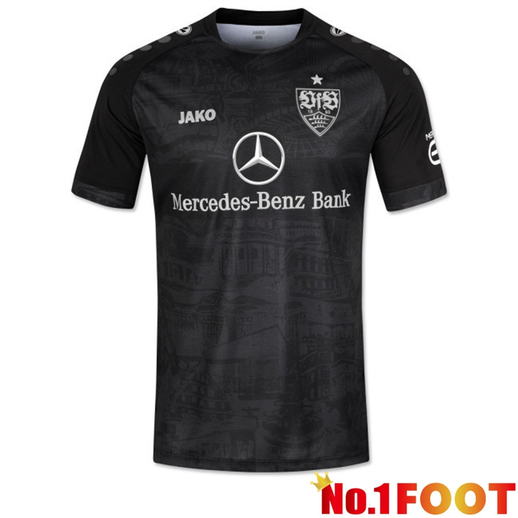 VfB Stuttgart Football Jerseys Third Black 2022-2023