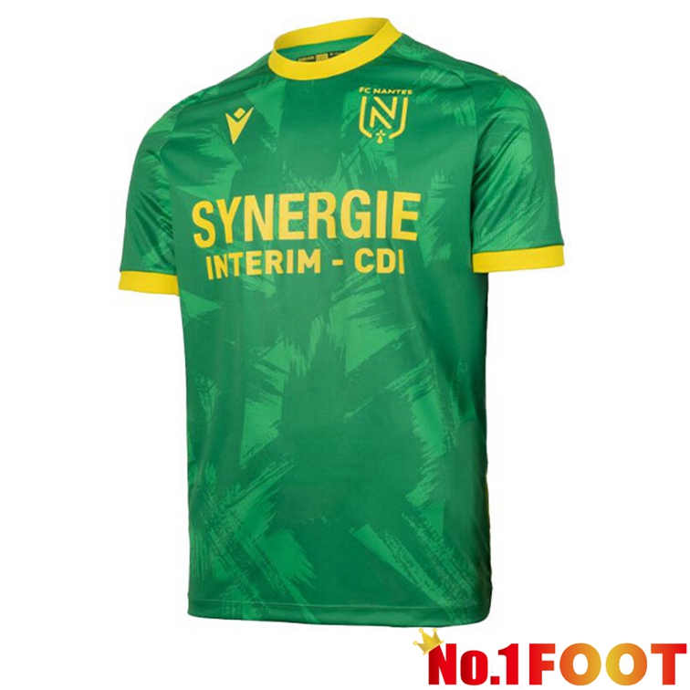 FC Nantes Football Jerseys Away Green 2022-2023