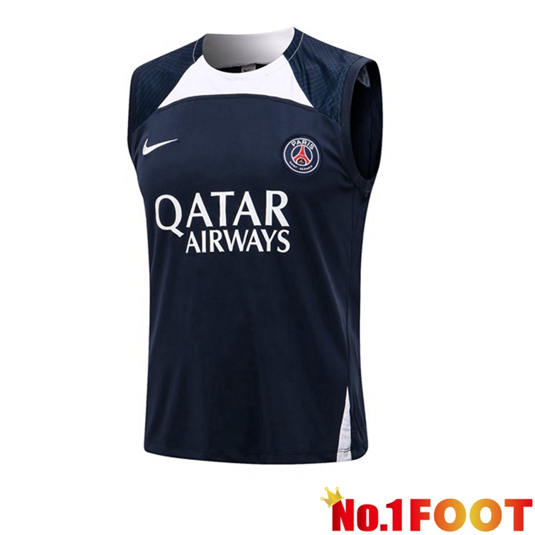 Paris PSG Blue Royal Football Vest 2022-2023